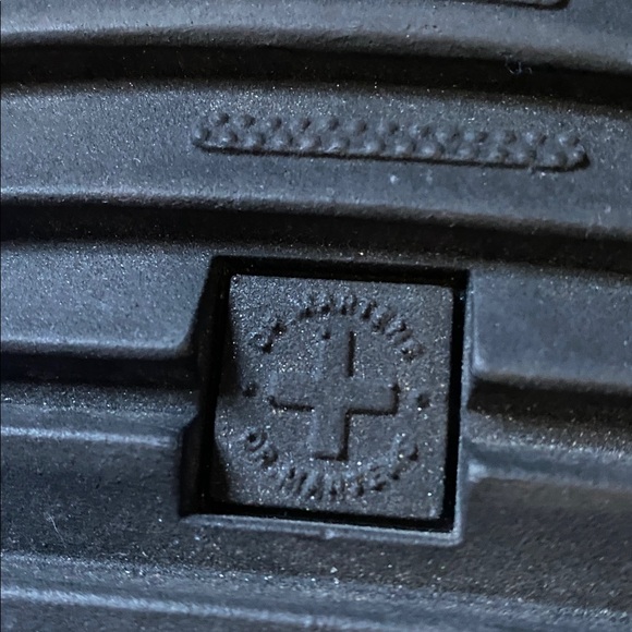 Dr. Martens Black and White Strappy Sandals - Picture 2 of 2